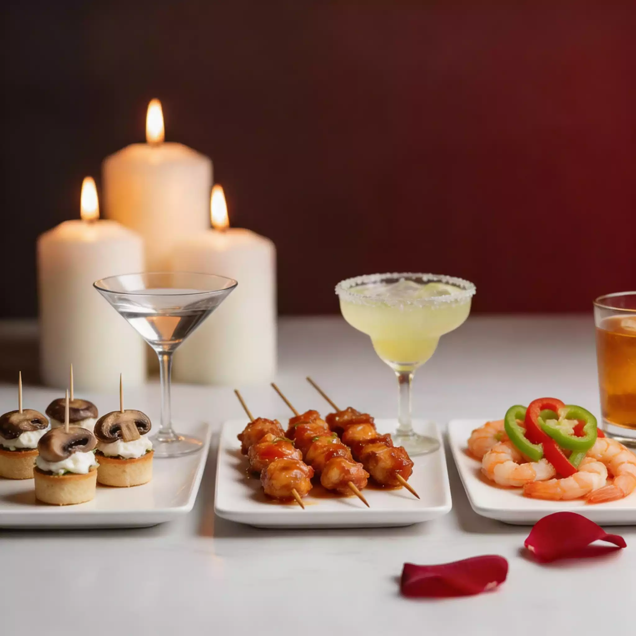 3 Yemek 3 Kokteyl Sevgililer Günü Özel