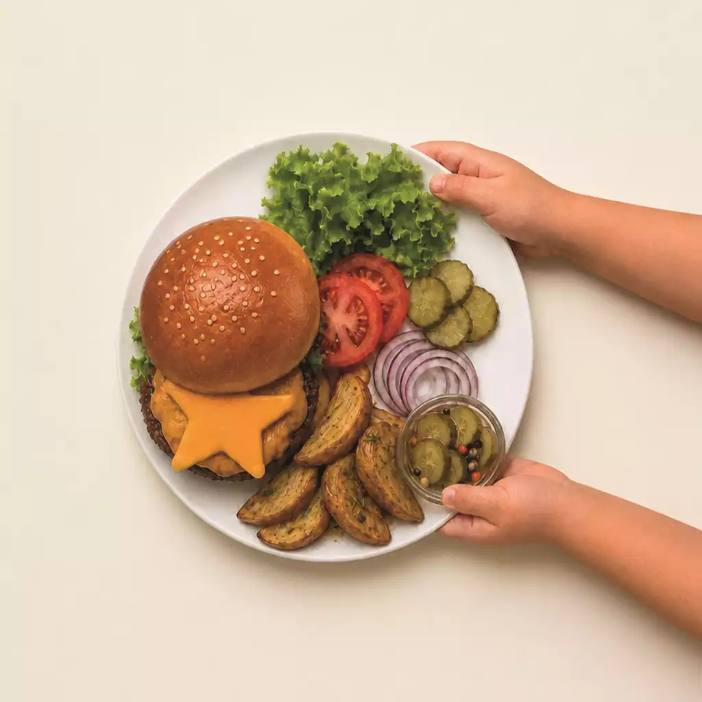 Çocuğumla Hamburger   