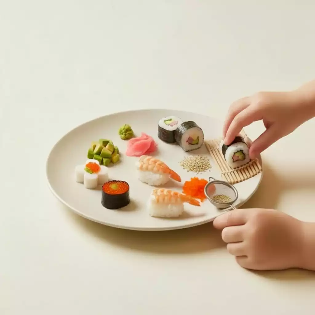 Çocuğumla Mutfakta Sushi