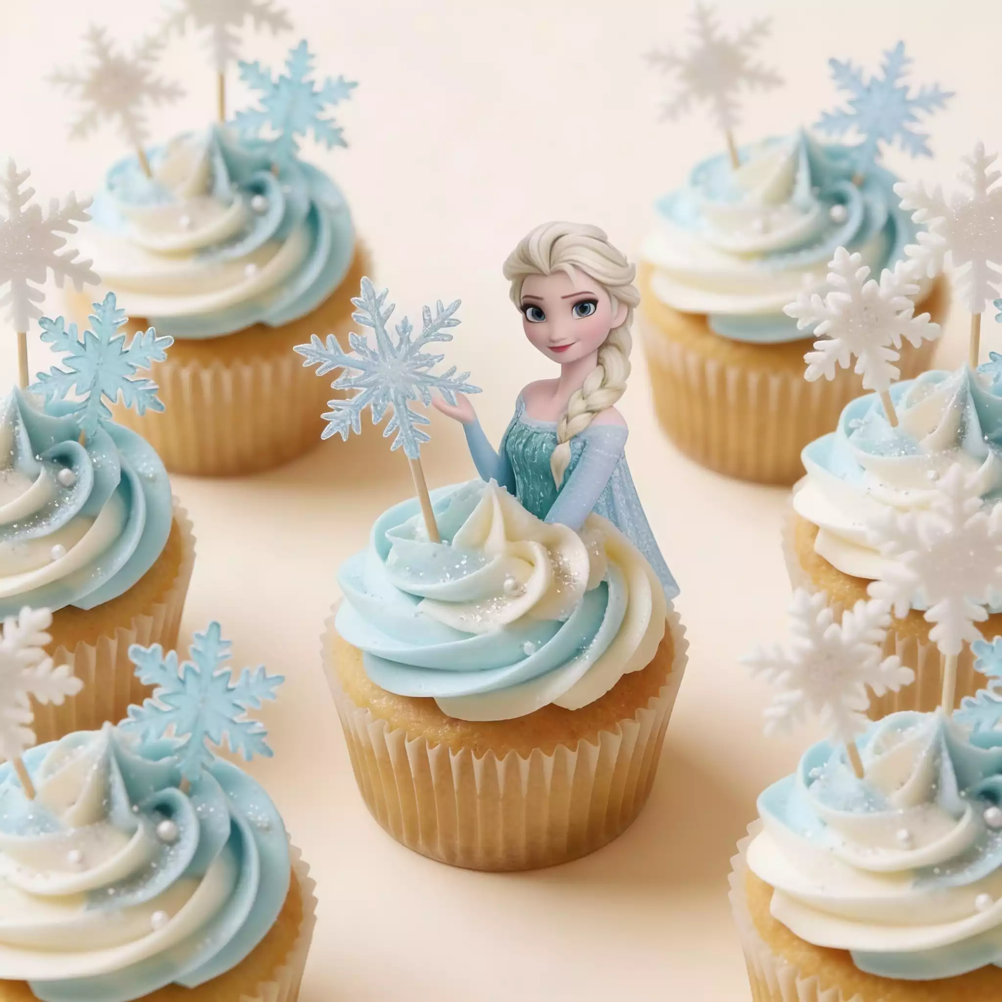 Küçük Şefler Frozen Cupcake